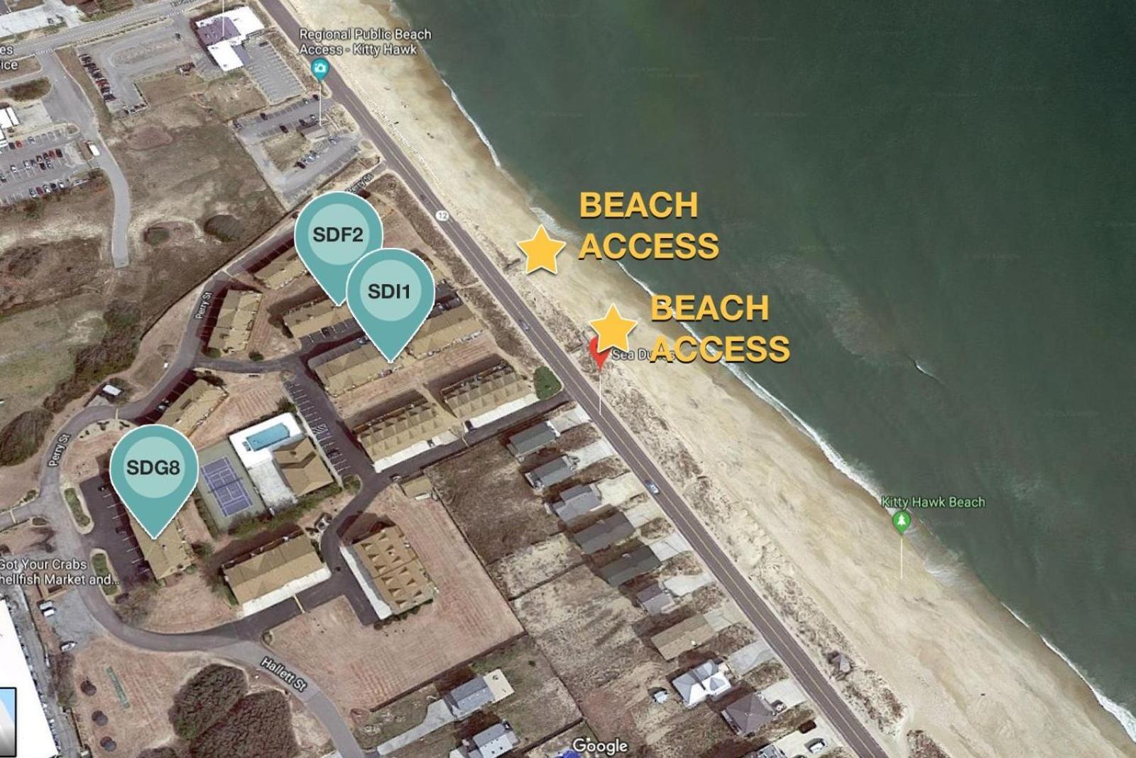 Sdi1 Sea Dunes I1 Steps To The Beach Kitty Hawk Exteriér fotografie